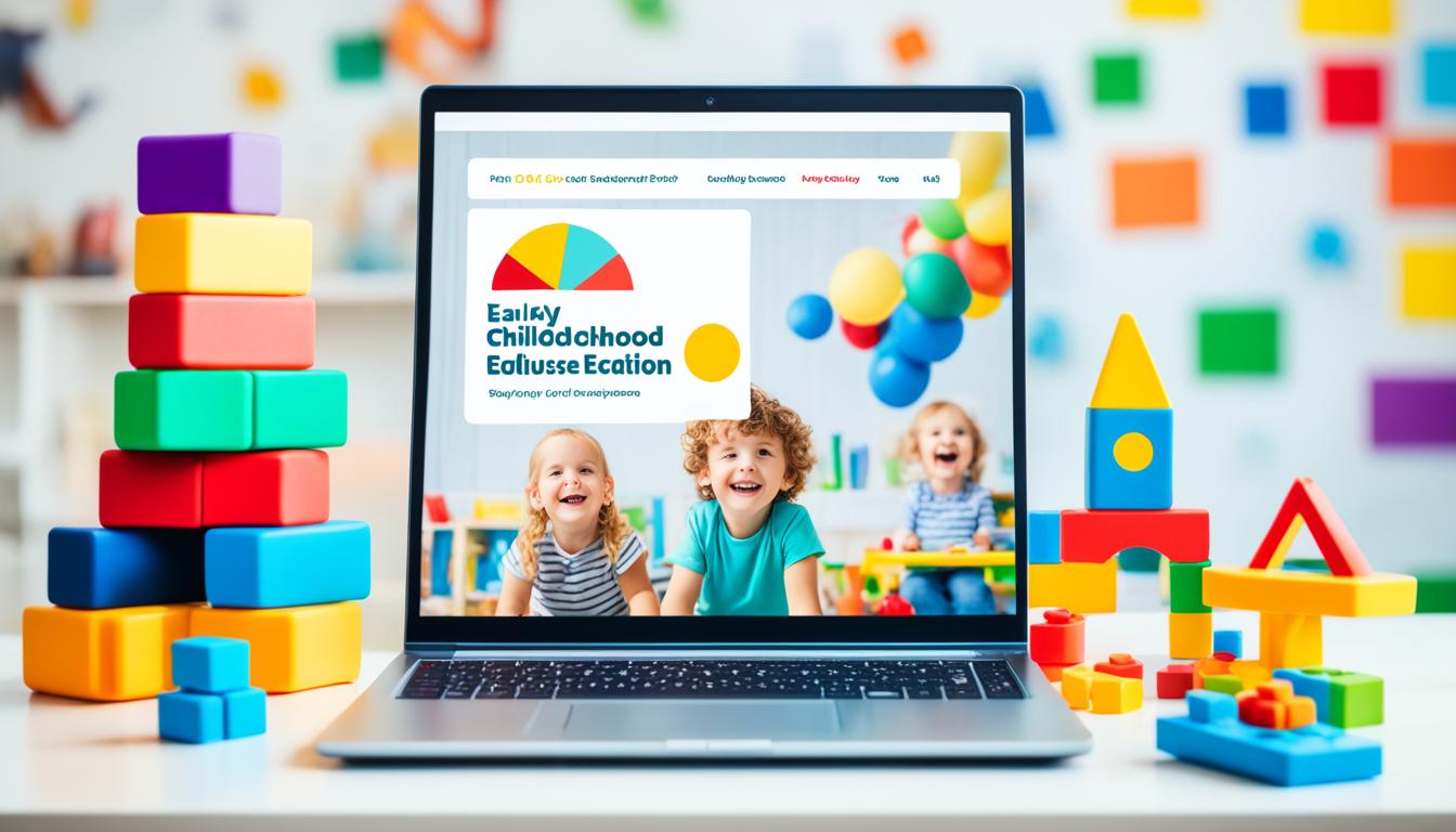 online bachelor's degree in early childhood education image